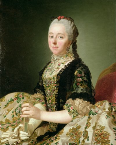 Isabella, Gräfin von Hertford von Alexander Roslin