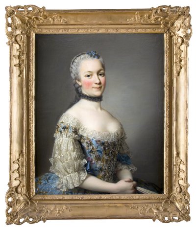 Porträt, Frau von Alexander Roslin