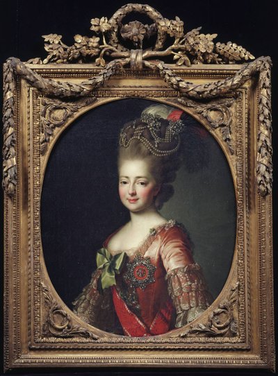 Porträt der Großherzogin Sophia, zweite Frau von Zarewitsch Paul von Alexander Roslin