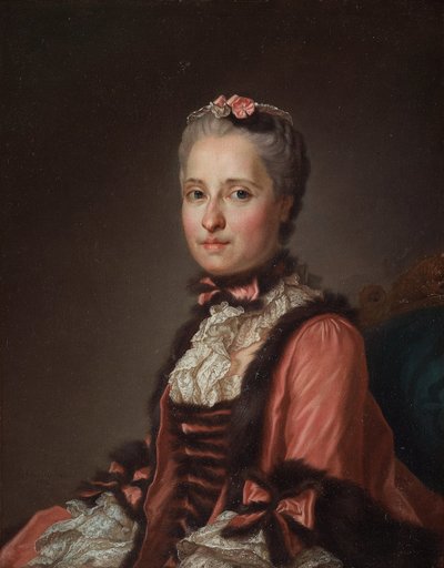 Porträt von Prinzessin Maria Josepha von Sachsen 1731-1767, 1776 von Alexander Roslin