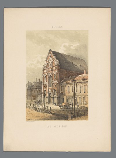Augustinerkirche in Maastricht Monuments de Maestricht (Serientitel) von Alexander Schaepkens