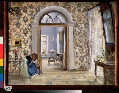 Der Empfangsraum des Belkino-Herrenhauses der Familie Obninski von Alexander Sredin