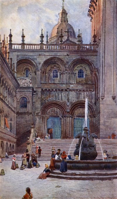 Kathedrale von Santiago de Compostela, Südportal von Alexander Wallace Rimington