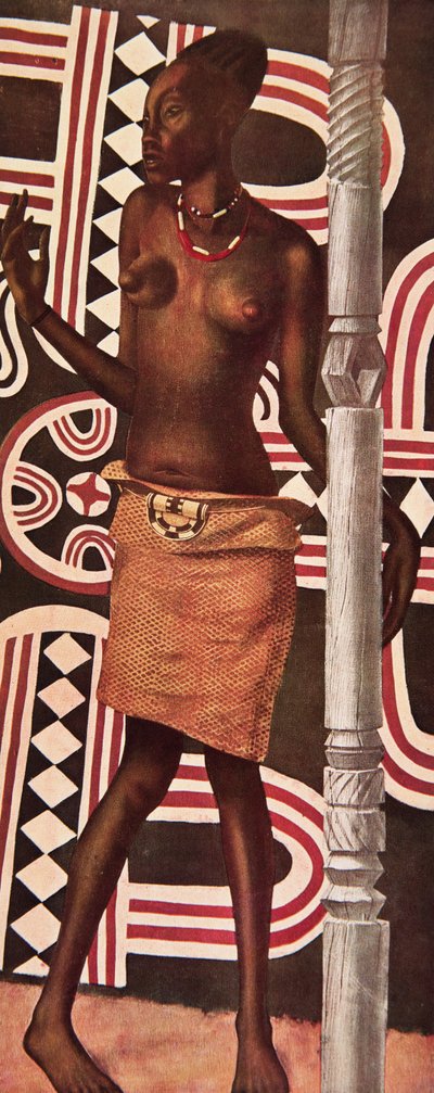 Molende, die Mangbetou, aus Dessins et Peintures d
