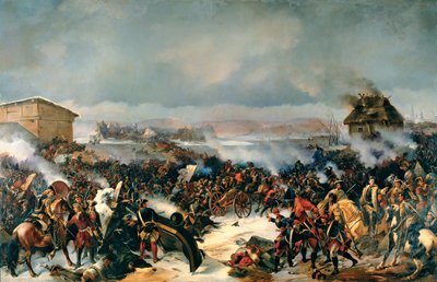 Die Schlacht von Narva am 19. November 1700 von Alexander von Kotzebue