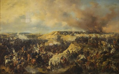 Die Schlacht von Kunersdorf am 12. August 1759, 1848 von Alexander von Kotzebue