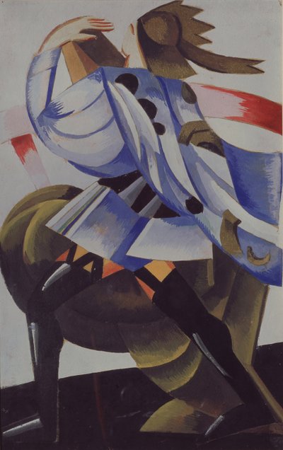 Mercutio. Kostümentwurf für das Stück Romeo und Julia von W. Shakespeare, 1921 von Alexandra Alexandrowna Exter