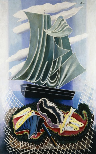 Das Boot von Alexandra Alexandrowna Exter