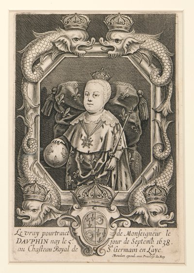 Porträt von Ludwig XIV. als Dauphin von Alexandre Boudan