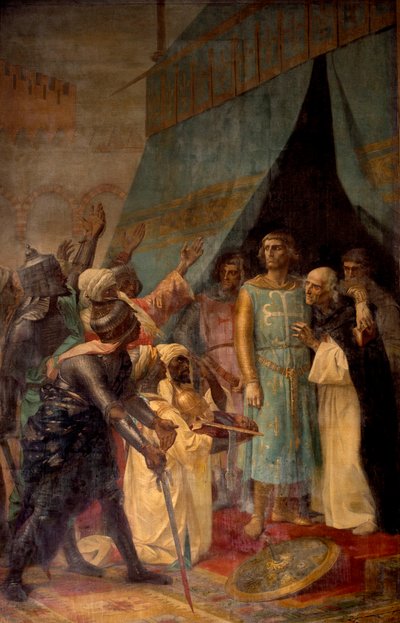 Siebter Kreuzzug: König Ludwig IX. (Saint Louis) (1214-1270) in Jerusalem von Alexandre Cabanel