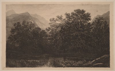 Bergteich von Alexandre Calame