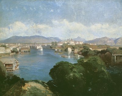 Saint-Jean-Sur, Genf von Alexandre Calame