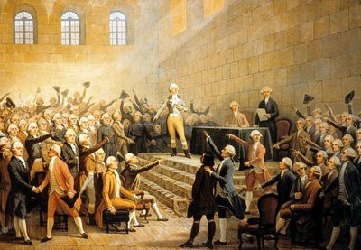 Versammlung der Notablen des Dauphiné, Frankreich, am 21. Juli von Alexandre Debelle