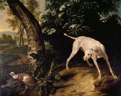 Jagdszene (Detail) von Alexandre Francois Desportes