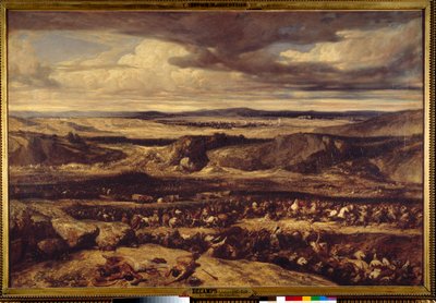 Die Niederlage der Kimbern oder der römische General Marius besiegt die Kimbern in der Ebene der Provence von Alexandre Gabriel Decamps