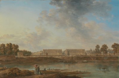 Ein Blick auf den Place Louis XV von Alexandre Jean Noel
