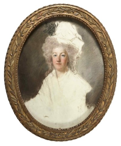 Porträt von Königin Marie Antoinette von Frankreich 1755-1793, 1791-1792 von Alexandre Kucharski