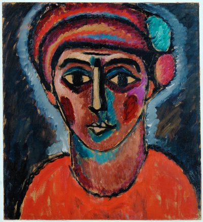 Jugendkopf genannt Herkules von Alexej von Jawlensky