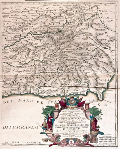 Granada und Andalusien, Spanien von Alexis Hubert Jaillot
