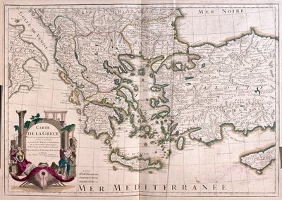 Griechenland von Alexis Hubert Jaillot