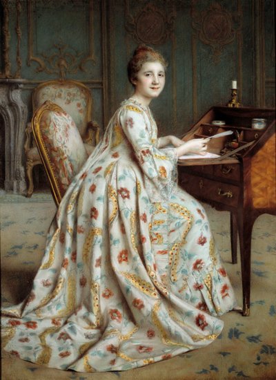 Porträt der Marquise Dubois Mouchet von Alexis Axilette