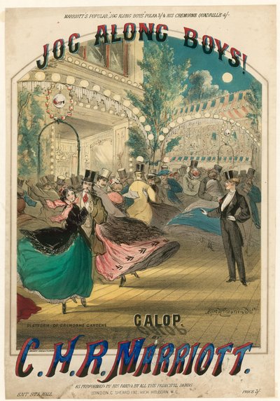 Jog along boys von Alfred Concanen