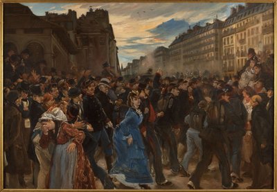 Der Abmarsch der Mobilen, im Juli 1870, ca. 1879 von Alfred Dehodencq