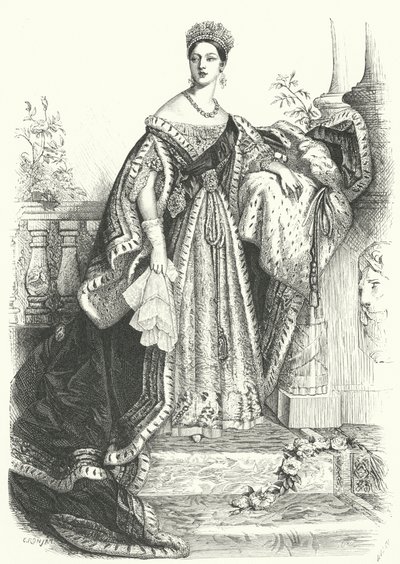 Königin Victoria von Alfred Edward (after) Chalon