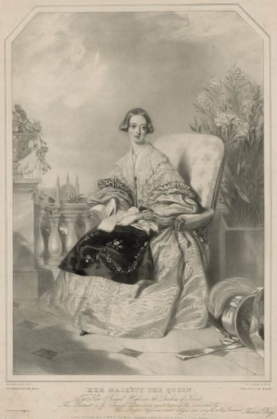 Königin Victoria von Alfred Edward Chalon