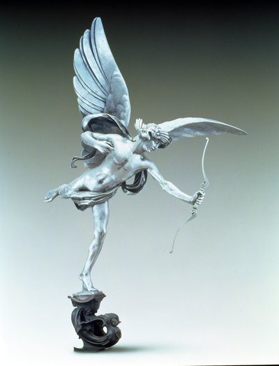 Der Engel der christlichen Nächstenliebe, eine Replik von Eros vom Shaftesbury Memorial, 1893 von Alfred Gilbert