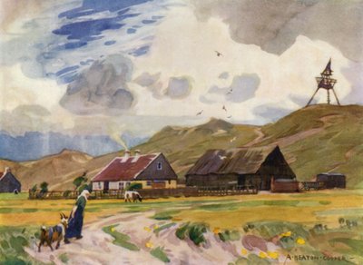 Dänemark: Gamla Skagen von Alfred Heaton Cooper
