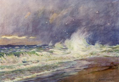 Dänemark: Der Skaw, Treffen der Nordsee und des Kattegats von Alfred Heaton Cooper