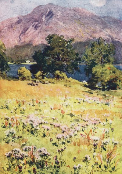 Lake District: Bassenthwaite Lake und Skiddaw von Alfred Heaton Cooper