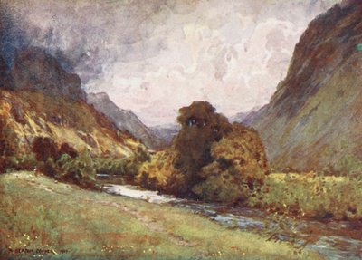 Lake District: Das Tal von St. John, in der Nähe von Keswick von Alfred Heaton Cooper