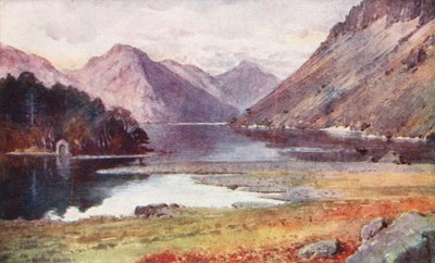 Lake District: Wastwater, von Strands von Alfred Heaton Cooper