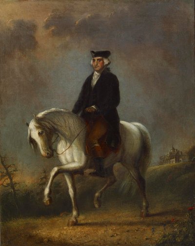 George Washington in Mount Vernon von Alfred Jacob Miller