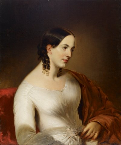 Sarah Malvina Allen Heald (Mrs. Wm. Henry Heald) (1824-1854) von Alfred Jacob Miller