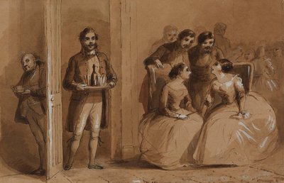 Szene aus "Little Dorritt" von Alfred Jacob Miller