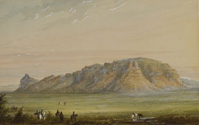 Scotts Bluffs von Alfred Jacob Miller