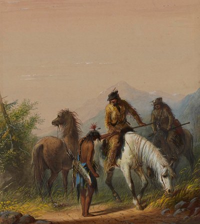 Das indische Orakel von Alfred Jacob Miller
