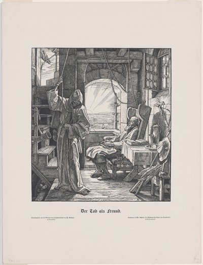 Der Tod als Freund von Alfred Rethel