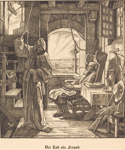 Der Tod als Freund von Alfred Rethel