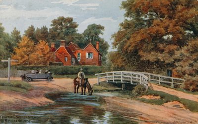 Brockley Water Splash, Brockenhurst von Alfred Robert Quinton