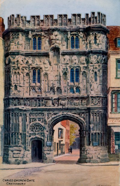Christ Church Gate, Canterbury von Alfred Robert Quinton