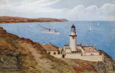 Douglas Head Leuchtturm, Isle of Man von Alfred Robert Quinton
