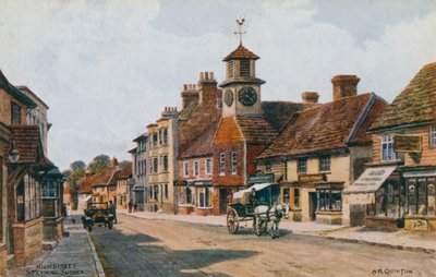 High Street, Steyning, Sussex von Alfred Robert Quinton
