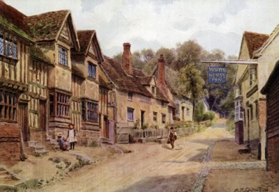 Ehemals von Webern bewohnte Häuser, Kersey, Suffolk von Alfred Robert Quinton
