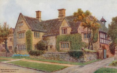 Mary Andersons Zuhause, Broadway Worcestershire von Alfred Robert Quinton