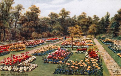 Neuer Rosengarten, Hesketh Park, South Port von Alfred Robert Quinton