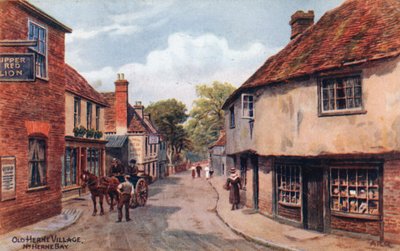 Altes Herne Village, bei Herne Bay von Alfred Robert Quinton